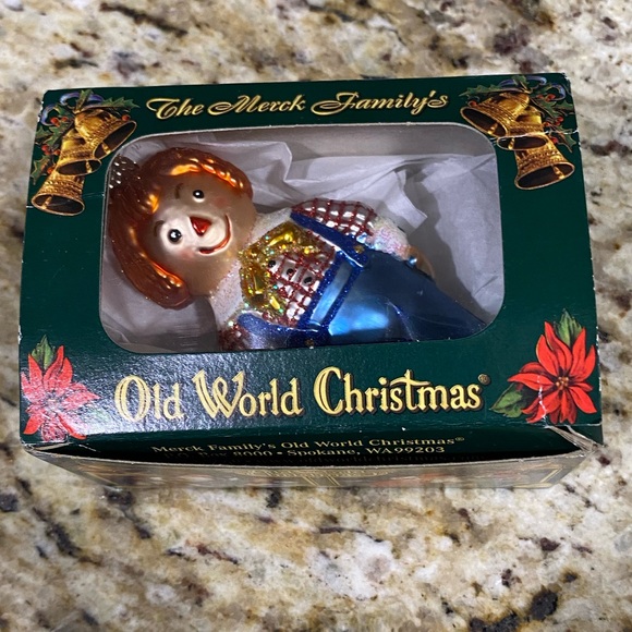 Old World Christmas Holiday Vintage Merck Familys World Christmas